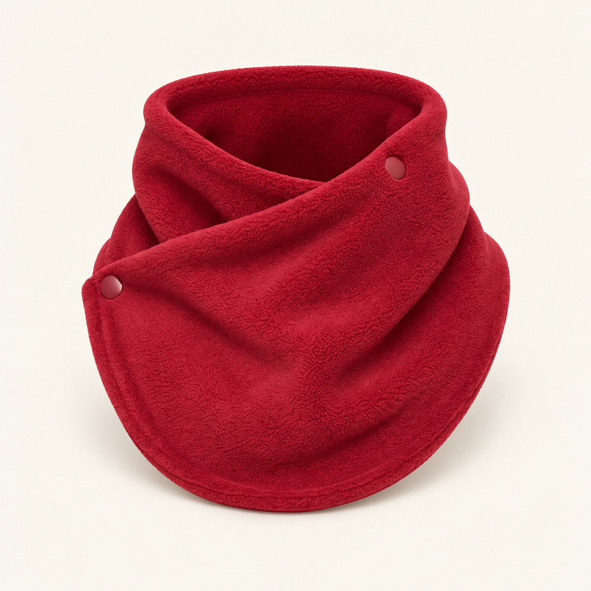 Flurry Fleece Neck Warmer with Snap Fasteners, view 1