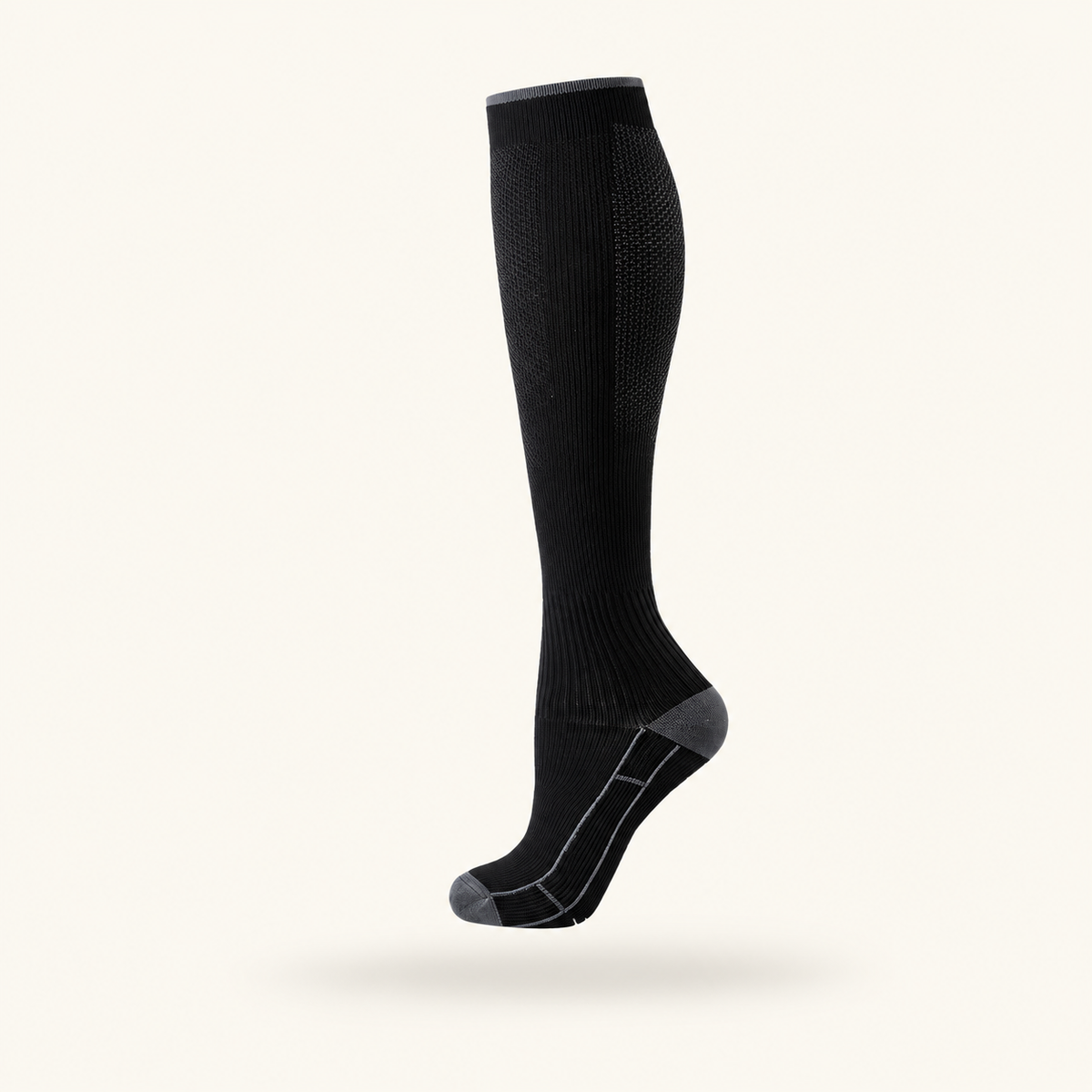 Trailhead Knee-High Sports Socks, Mesh Shin Panel, view 3
