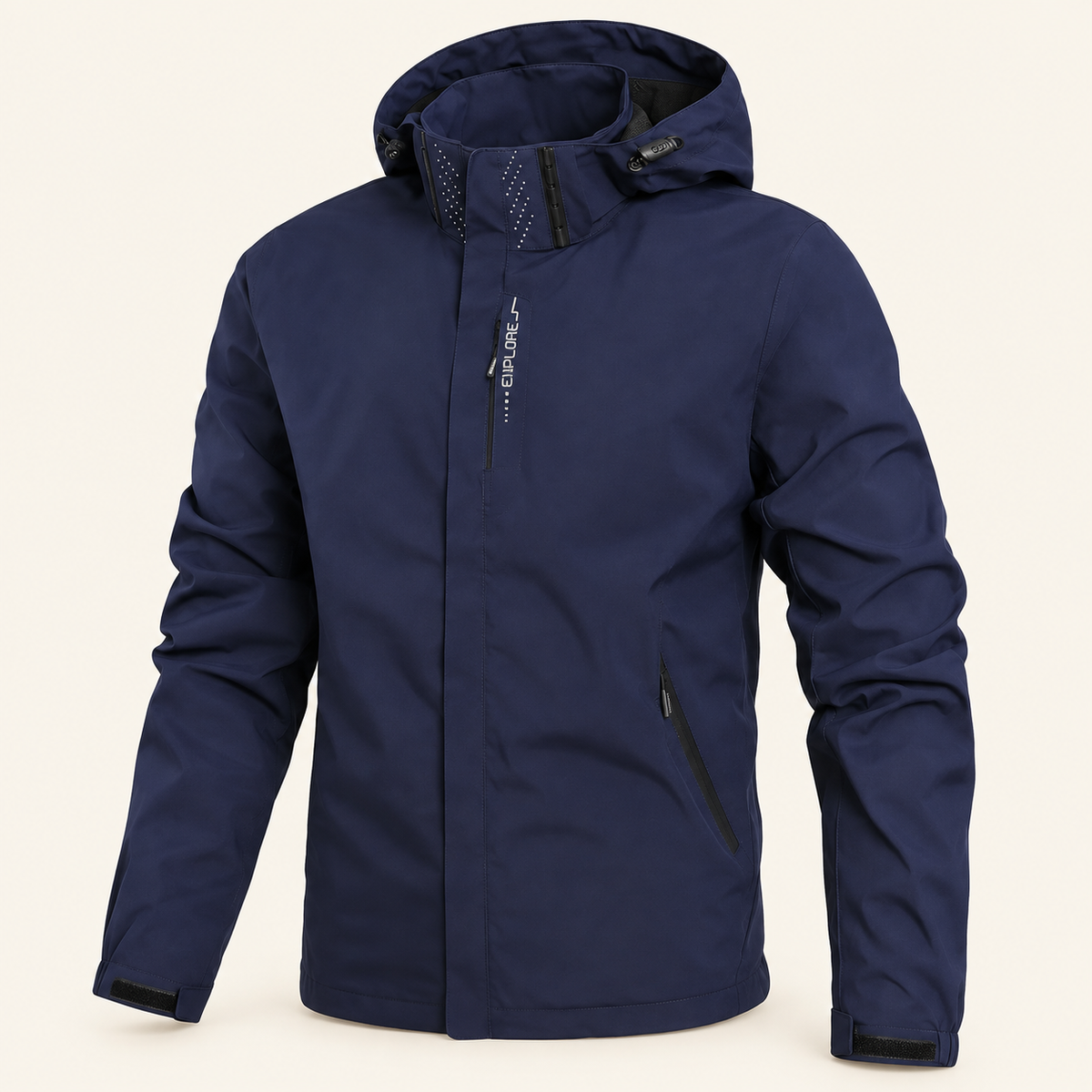 Riverbend Unisex Lightweight Jacket, Detachable Hood, view 4