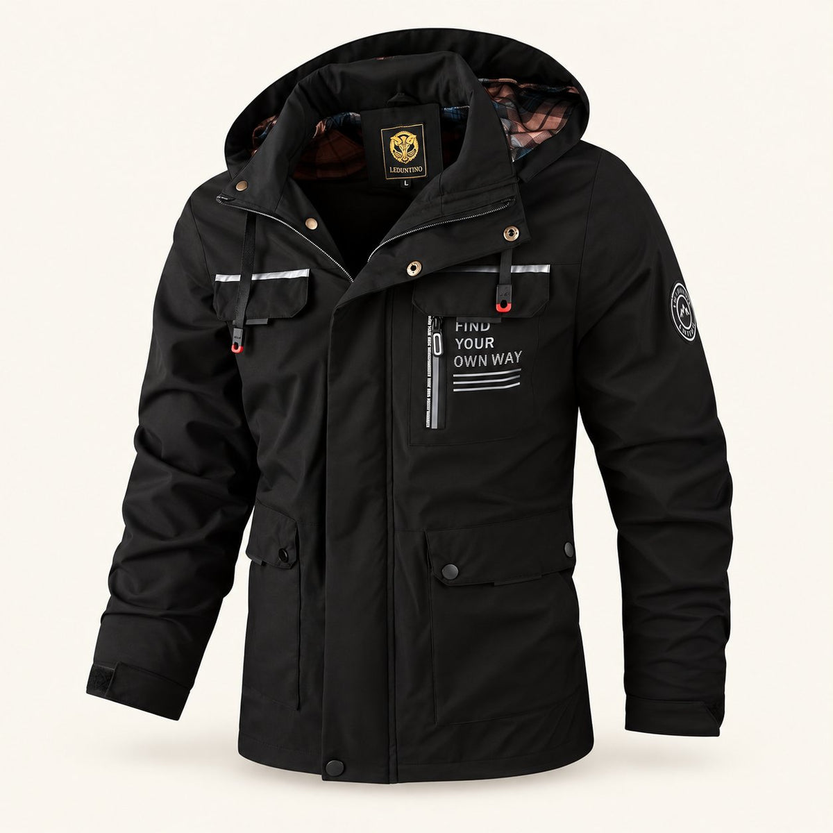 Harbour Men's Hooded Jacket, view 3