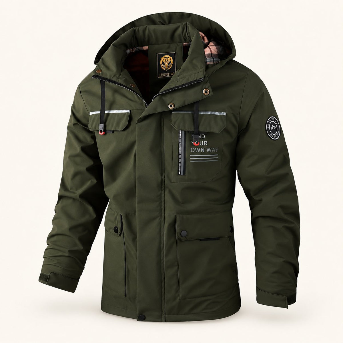 Harbour Men's Hooded Jacket, view 8