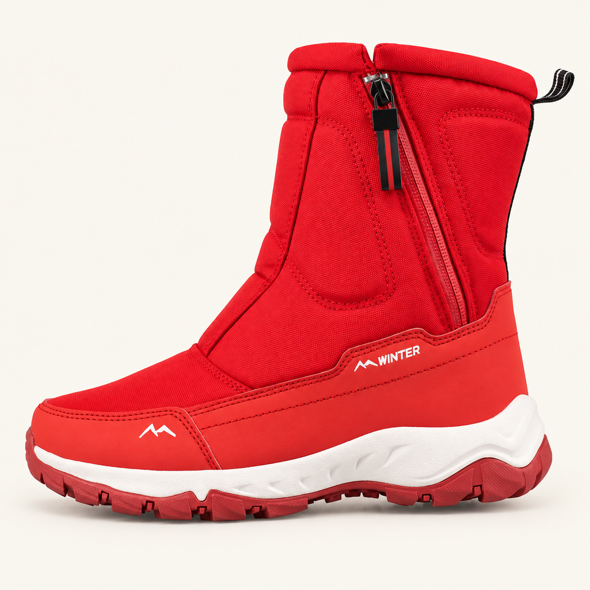 Snowdrift Insulated Winter Boots, Side Zip, view 5