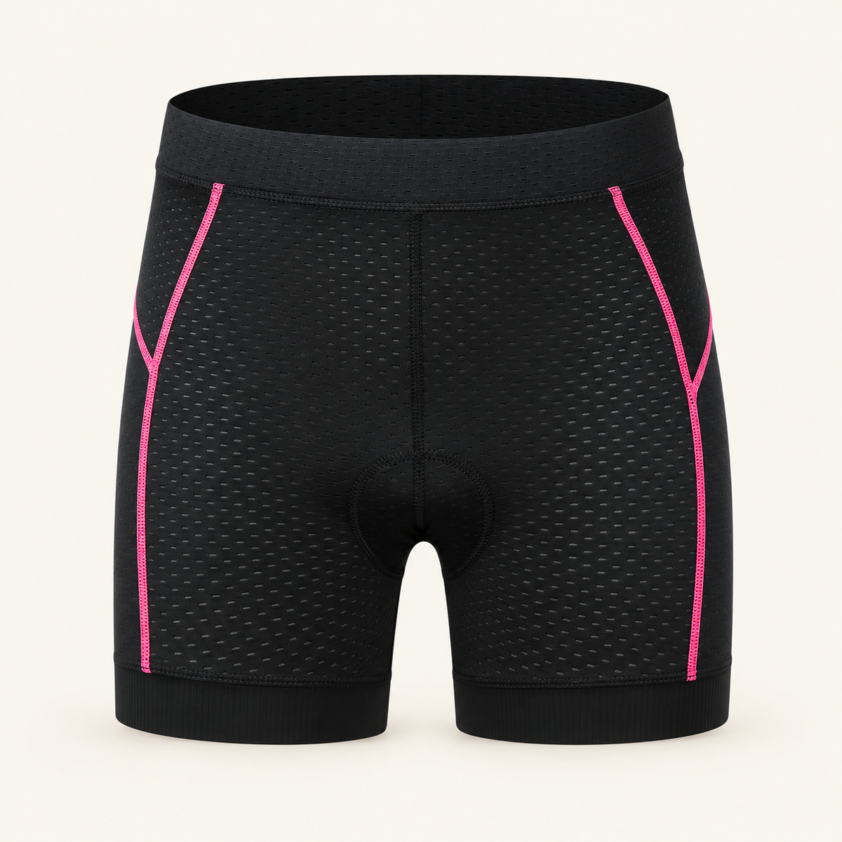 Railtrail Women's Padded Cycling Liner Shorts, view 2