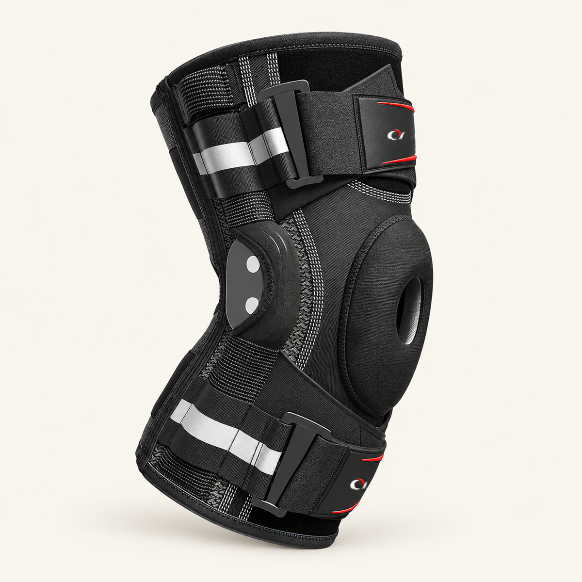Steady Knee Brace, Adjustable with Side Supports, view 1