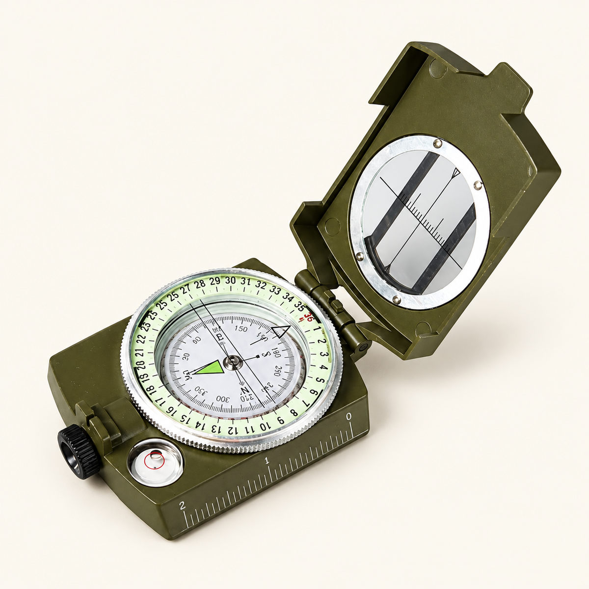 Lodestar Folding Sighting Compass, view 1