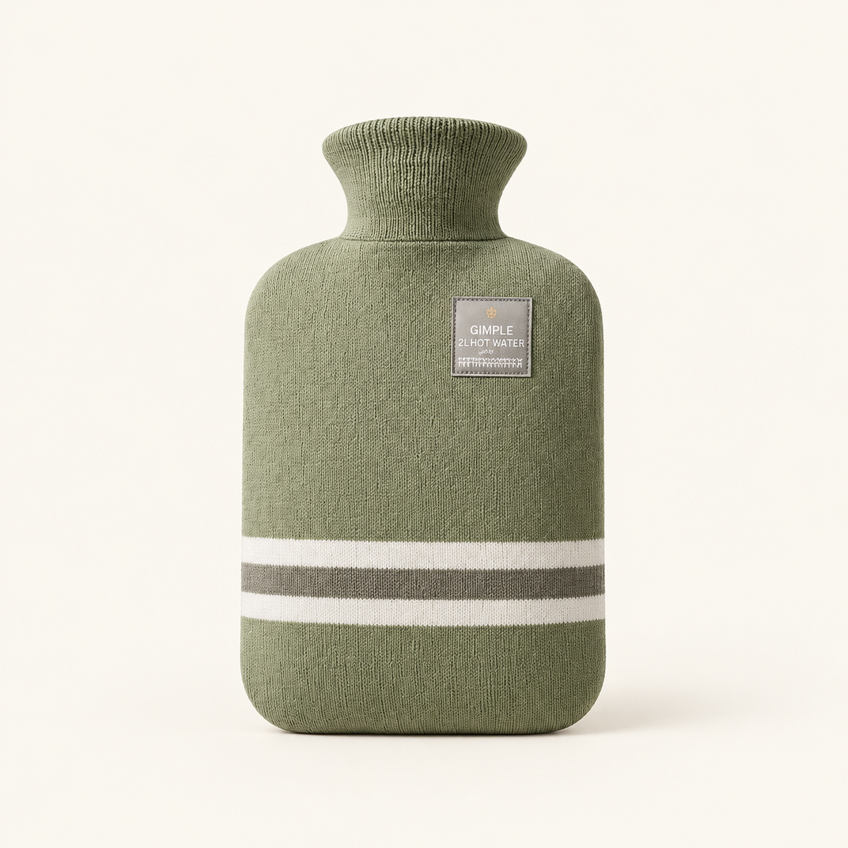 Hearth Hot Water Bottle, 2 L with Knit Cover, view 4