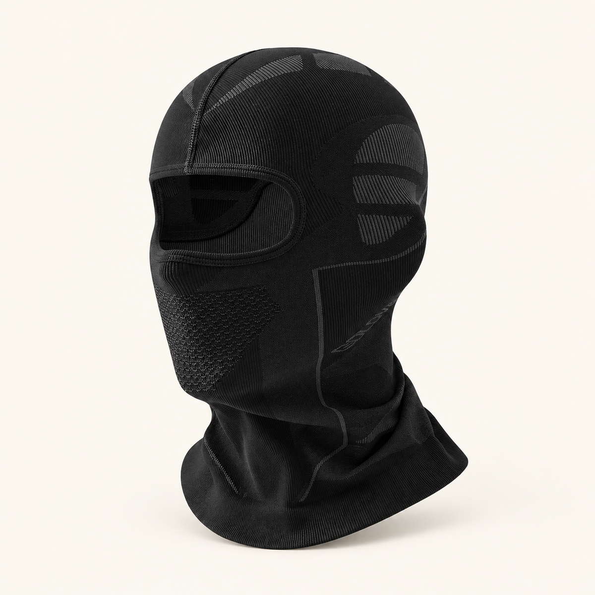 Flurry Knit Balaclava with Mesh Mouth Panel, view 5