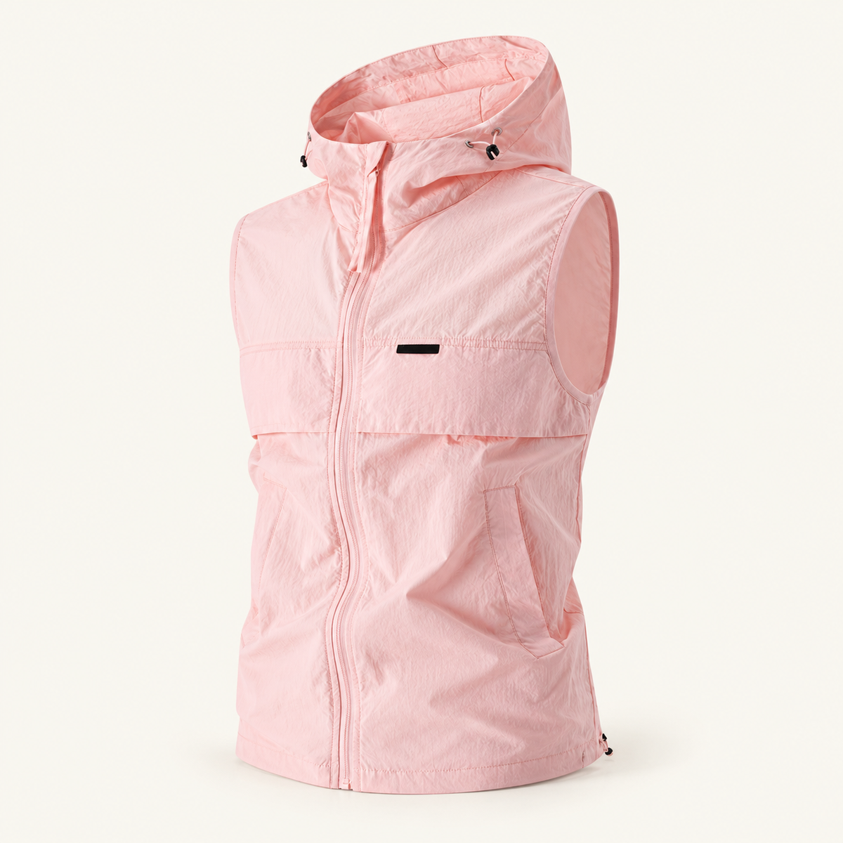 Inlet Men's Lightweight Hooded Vest, Full-Zip, view 7