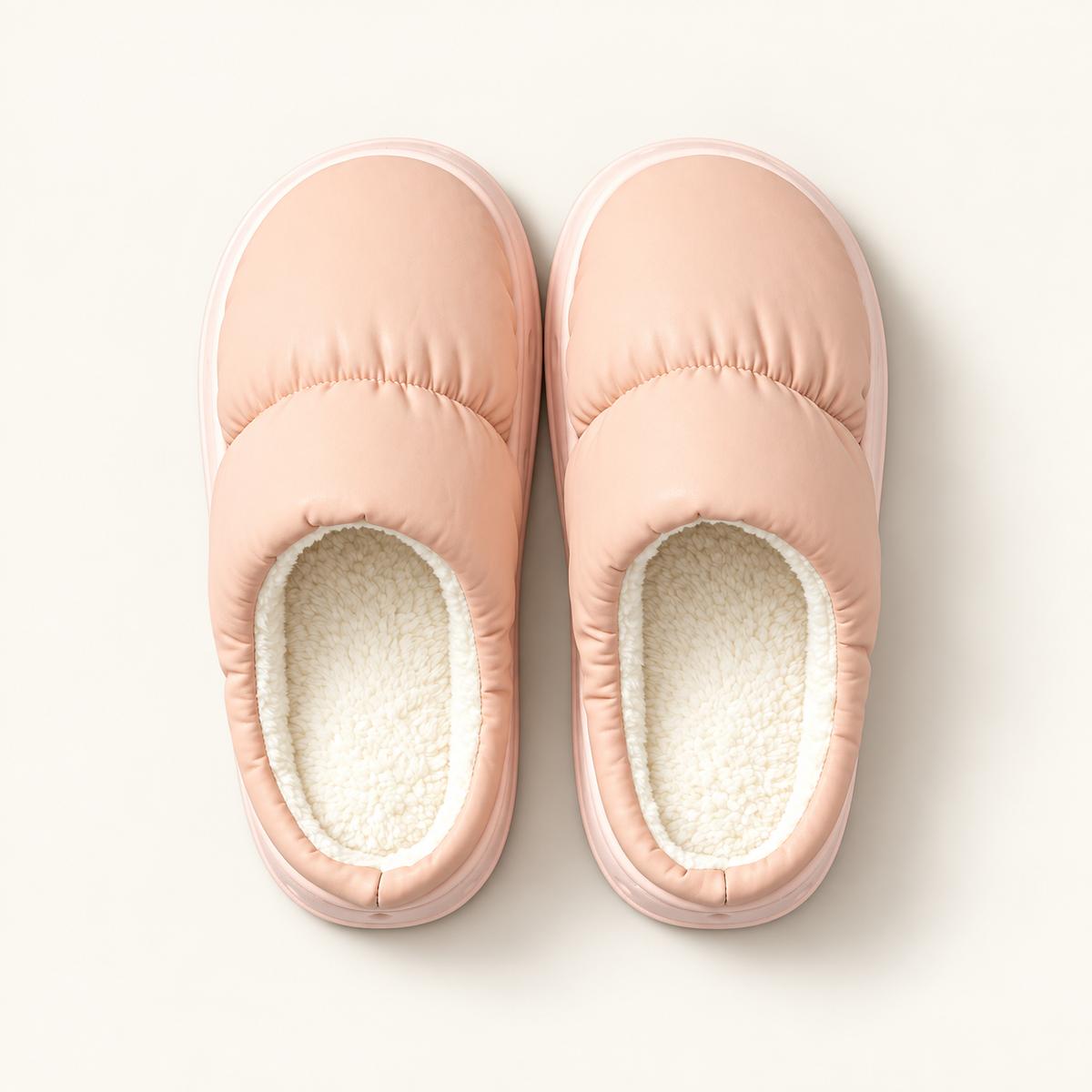 Hearth Quilted Slippers, Fleece-Lined Slip-On, view 1