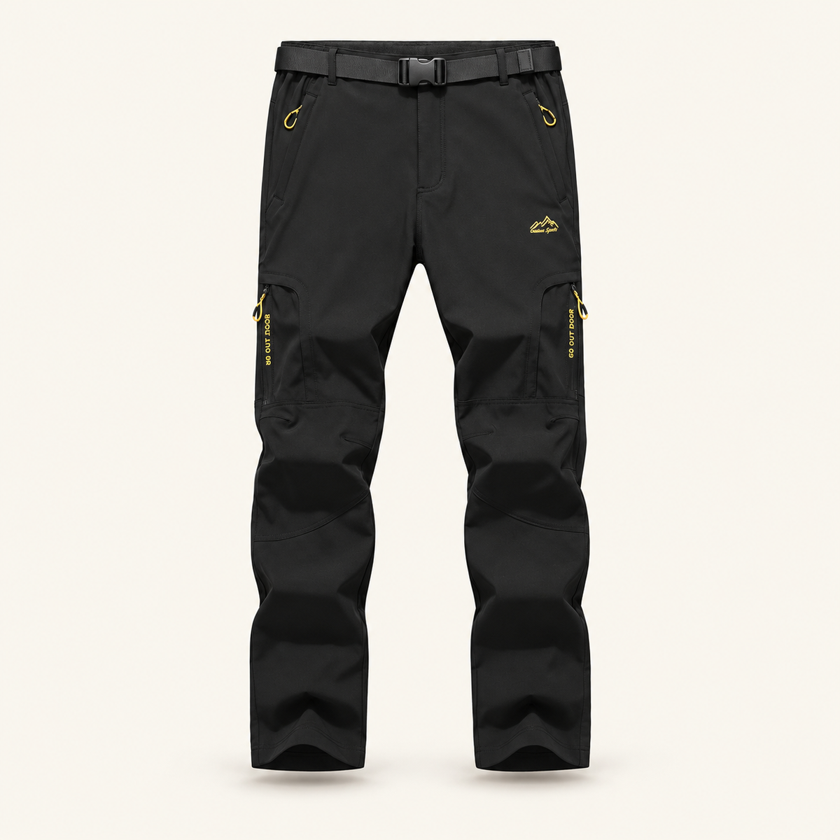 Ranger Men's Stretch Hiking Pants with Belt, view 2