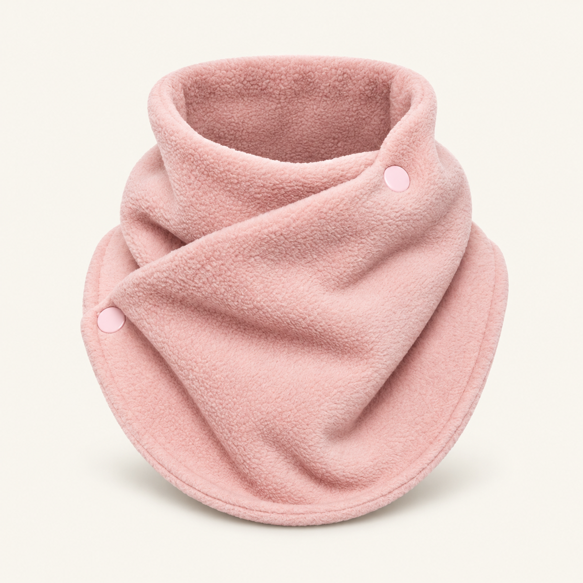 Flurry Fleece Neck Warmer with Snap Fasteners, view 4