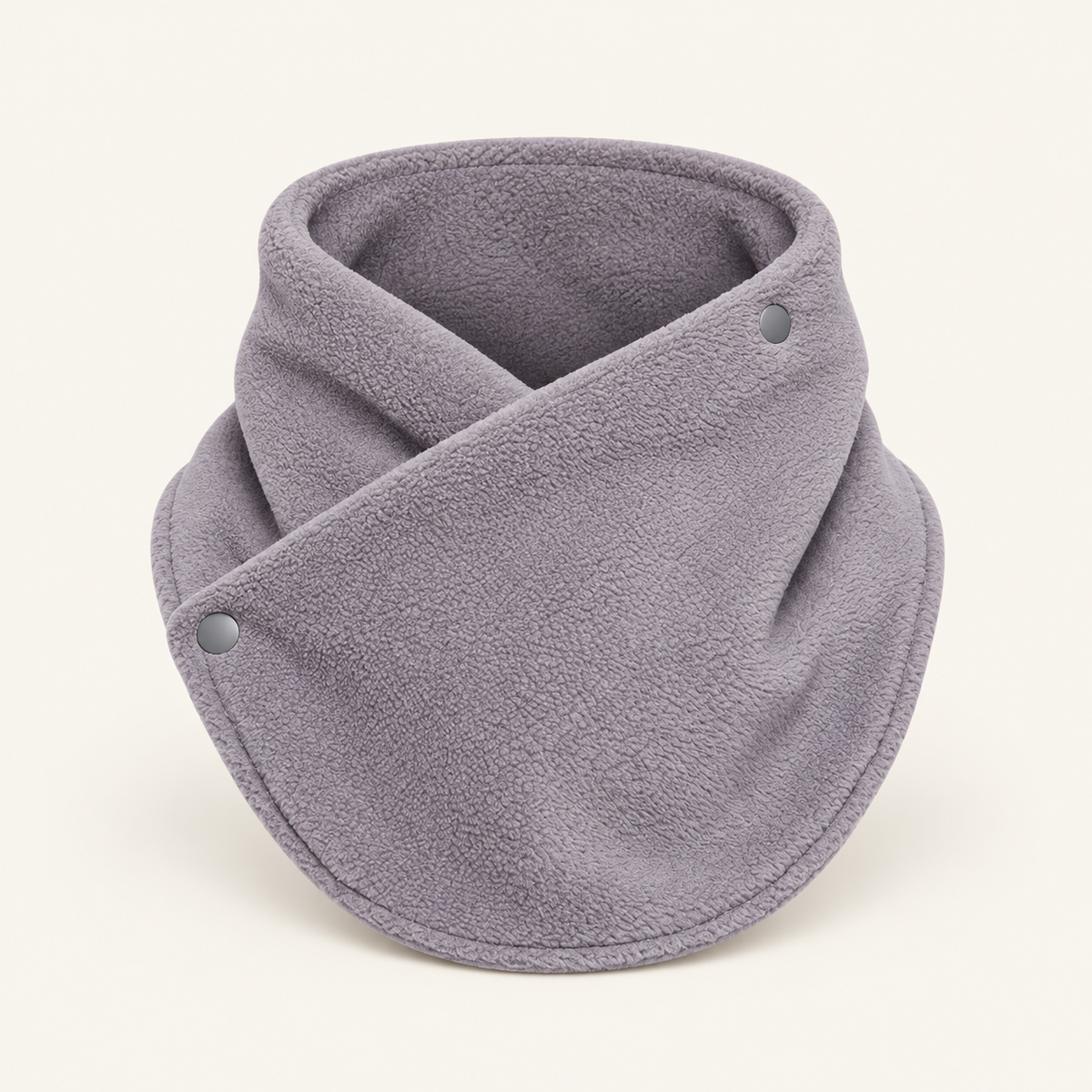 Flurry Fleece Neck Warmer with Snap Fasteners, view 6