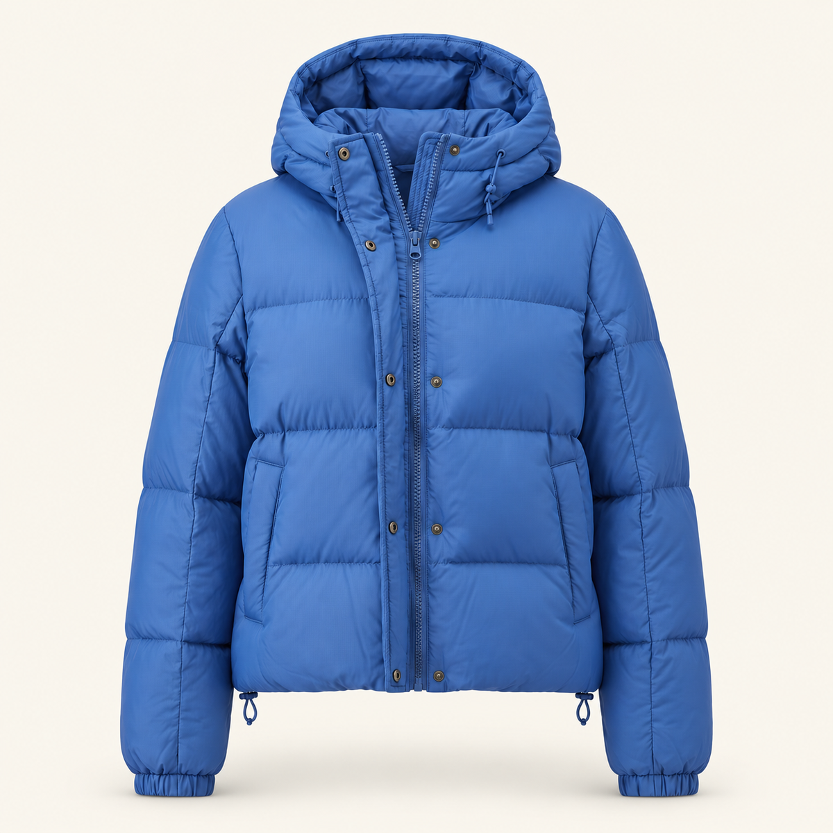 Fir Women's Short Hooded Down Jacket, view 6