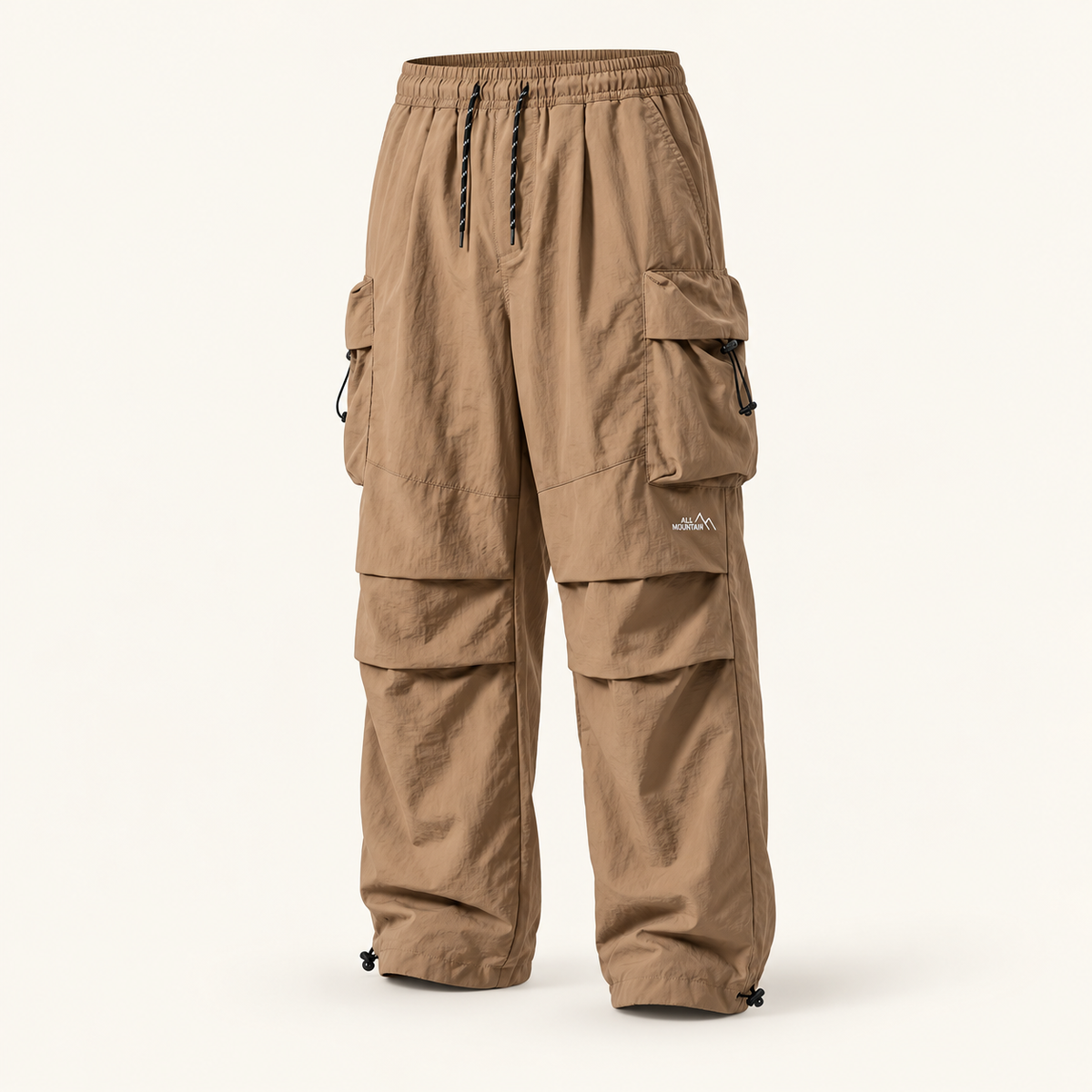 Ranger Men's Wide-Leg Parachute Cargo Pants, view 1