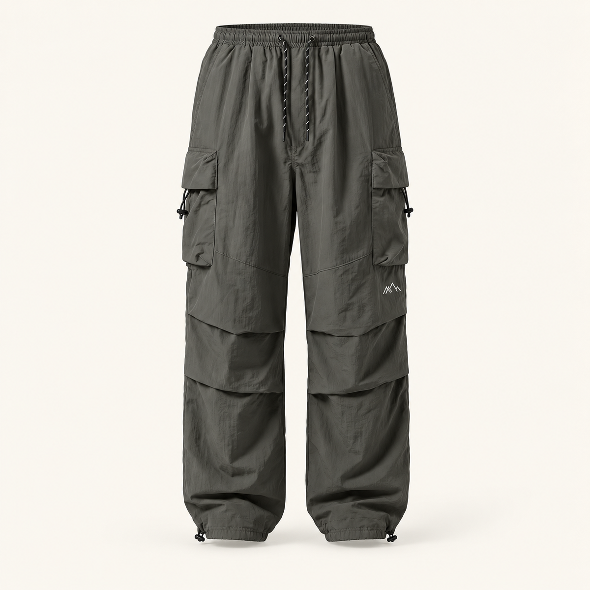 Ranger Men's Wide-Leg Parachute Cargo Pants, view 3