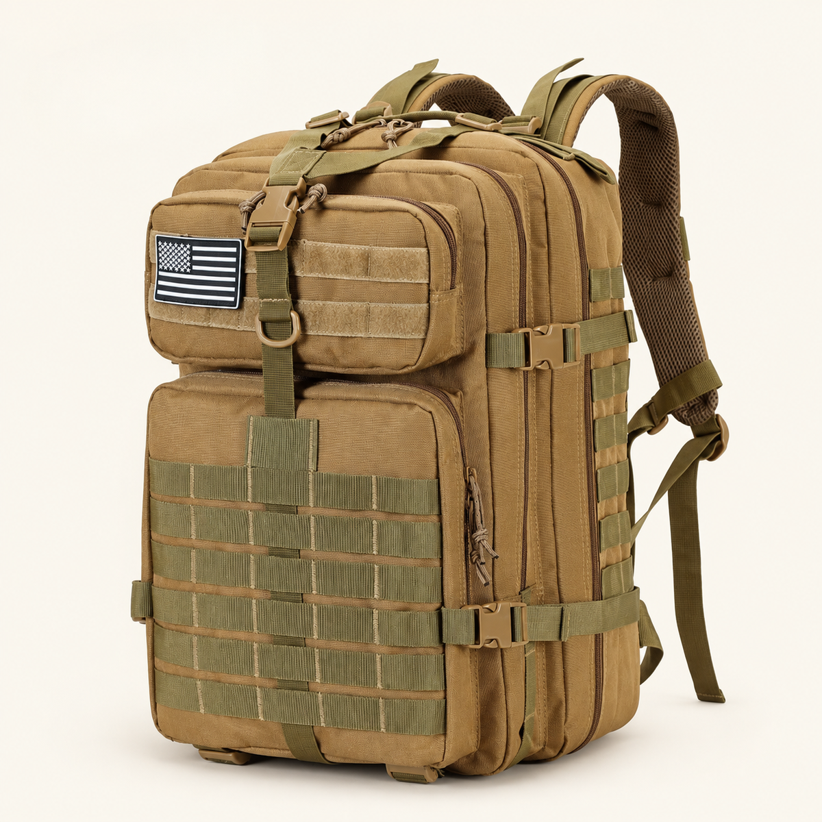 Outpost Tactical Backpack, 50 L with MOLLE Straps, view 3