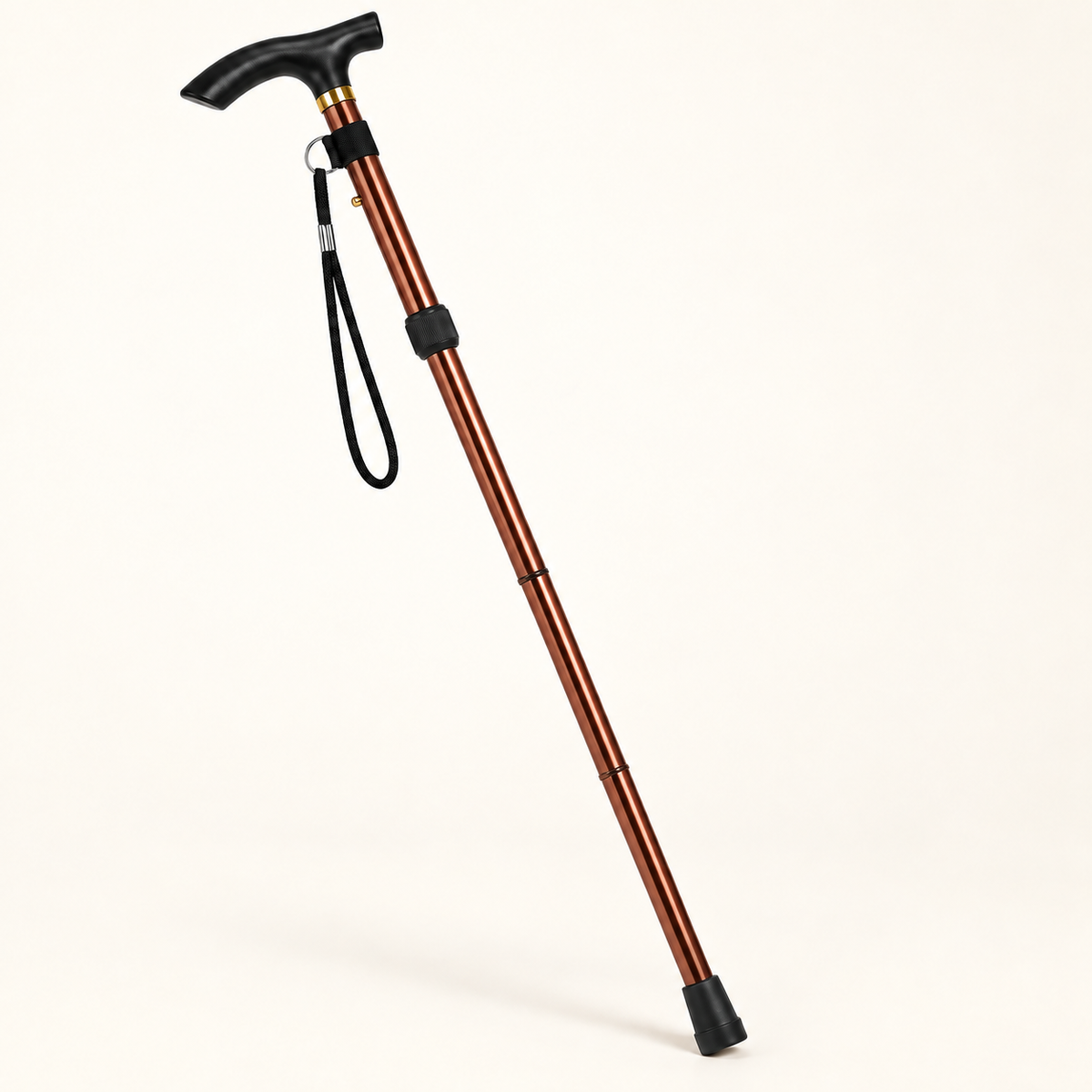 Steady Folding Walking Cane, Adjustable 85–95 cm, view 8