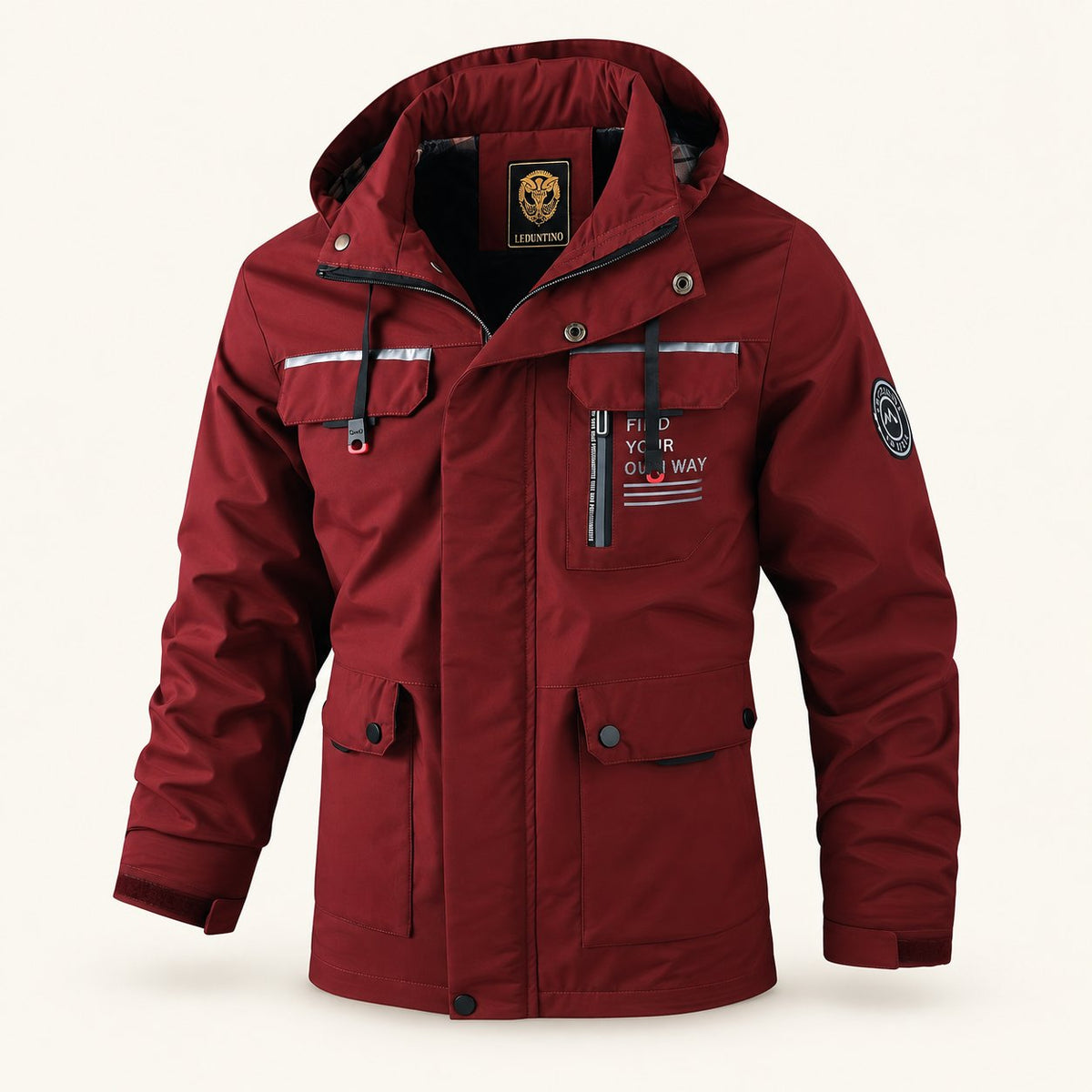 Harbour Men's Hooded Jacket, view 4