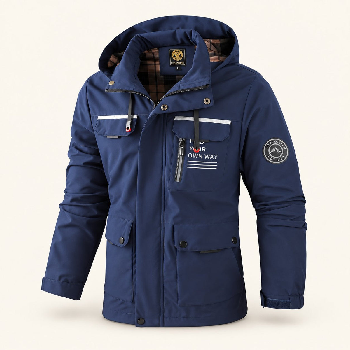 Harbour Men's Hooded Jacket, view 6