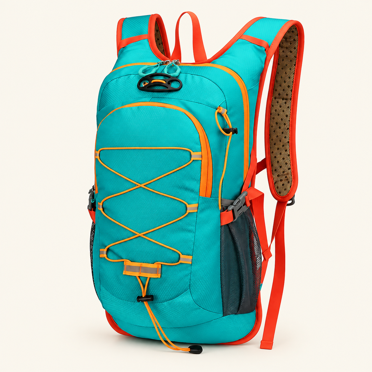 Railtrail Cycling Backpack, Ventilated Back, view 2