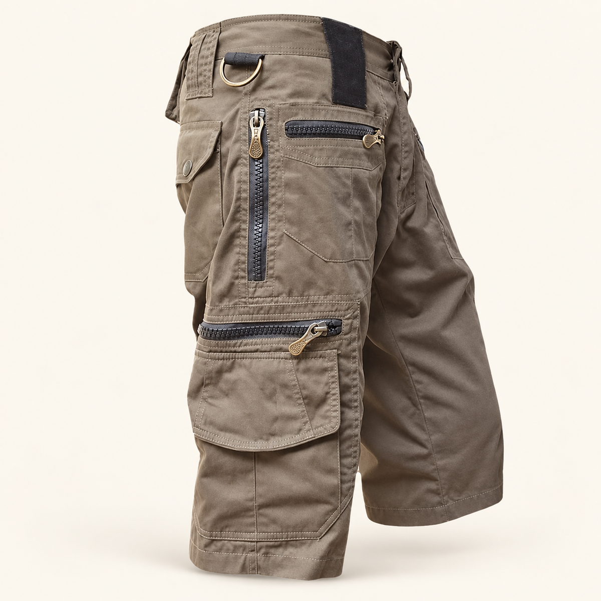 Ranger Men's Cargo Shorts with Zip Pockets, view 2