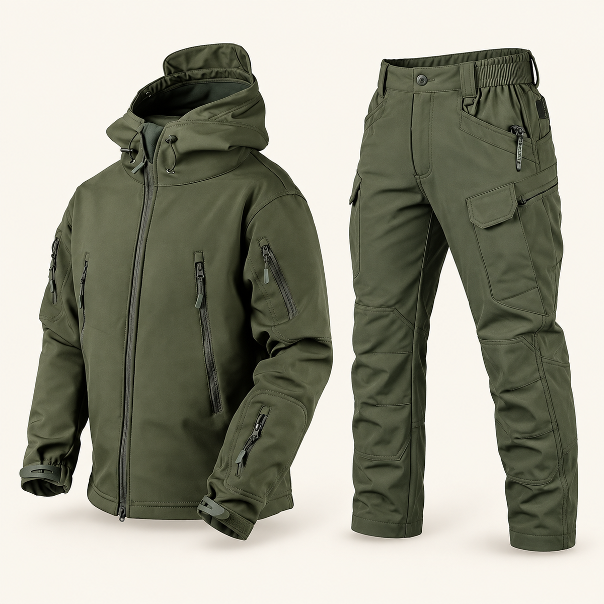 Ranger Men's Jacket and Cargo Pants Set, view 4