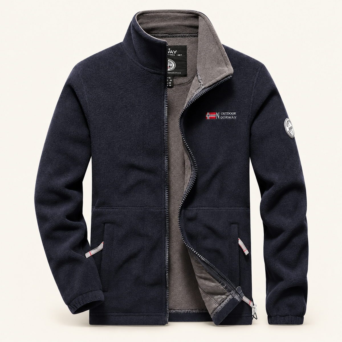 Ridge Men's Full-Zip Fleece Jacket, view 2