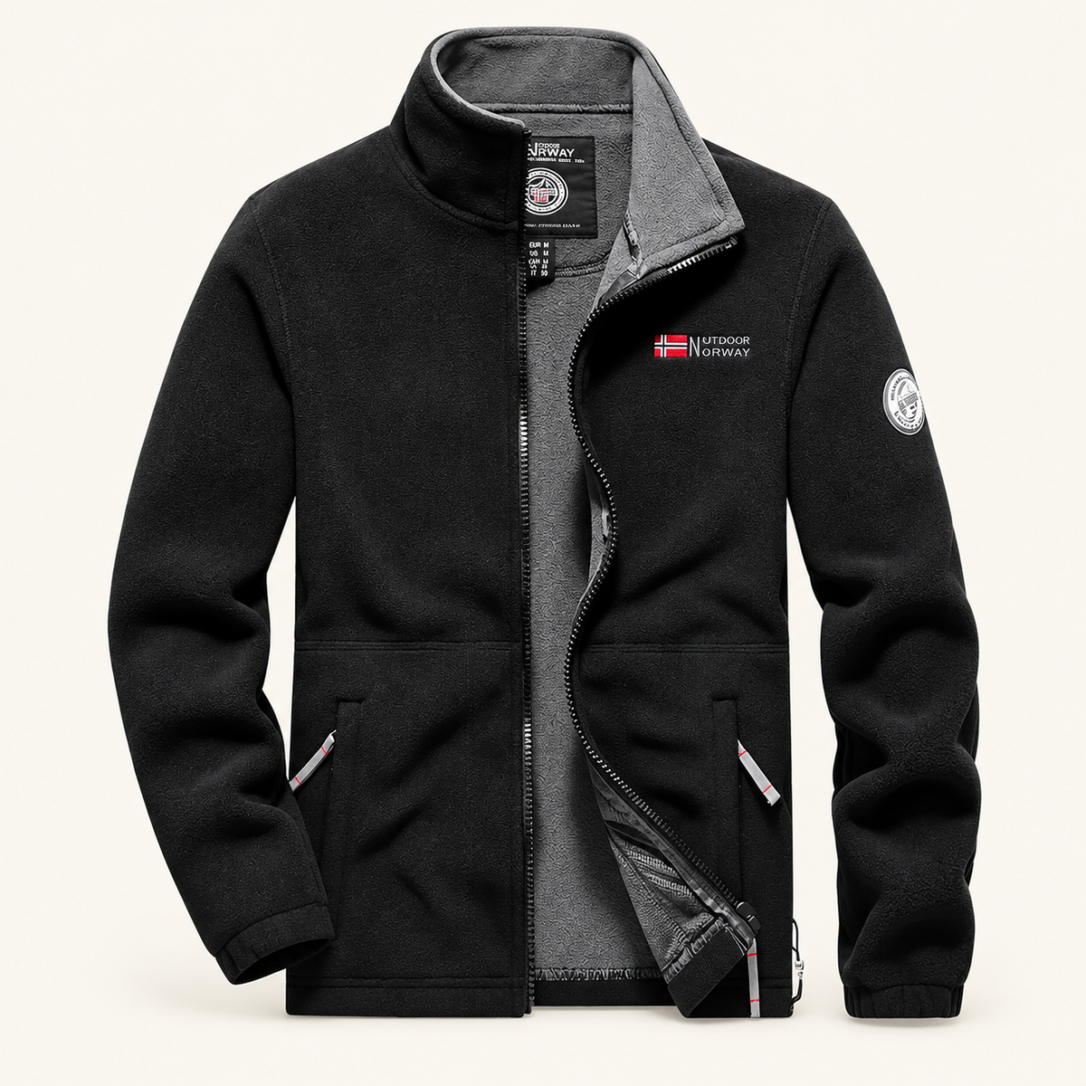 Ridge Men's Full-Zip Fleece Jacket, view 3