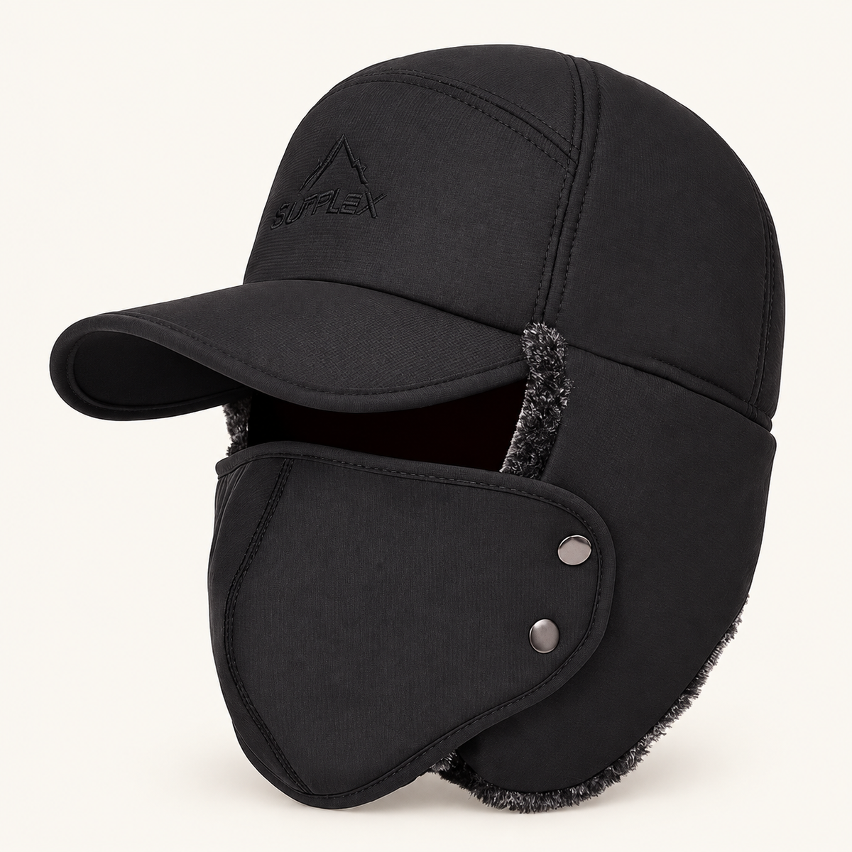 Snowsquall Winter Hat with Removable Face Cover, view 1