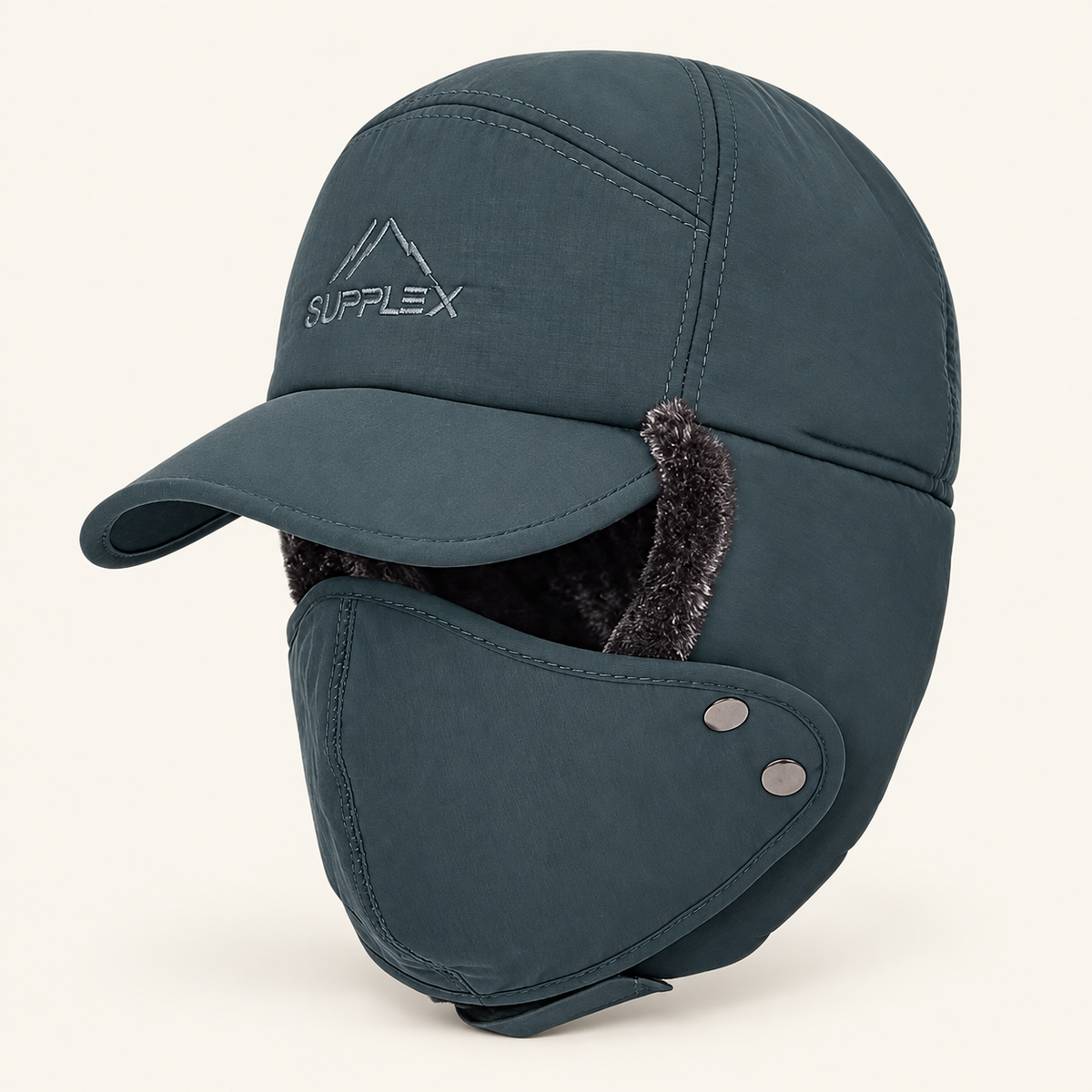 Snowsquall Winter Hat with Removable Face Cover, view 2