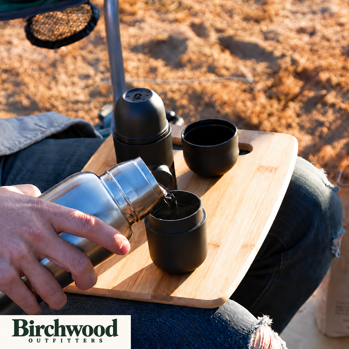 Birchwood TrailPress Portable Espresso Maker, view 4