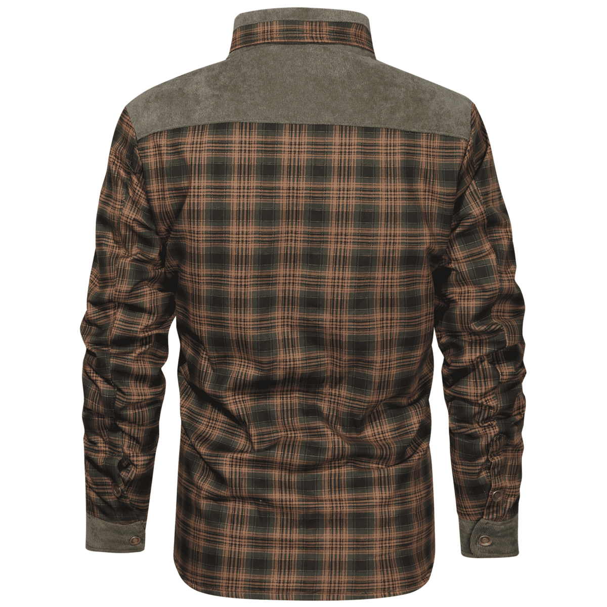 Cabin Men's Plaid Shirt Jacket, Fleece-Lined, view 9