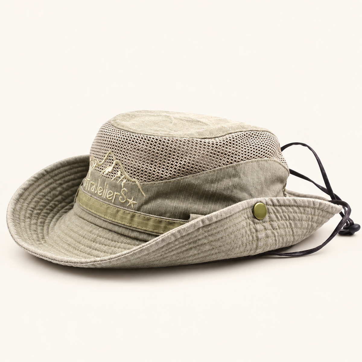 Sunbreak Wide-Brim Hiking Hat with Mesh Vents, view 1