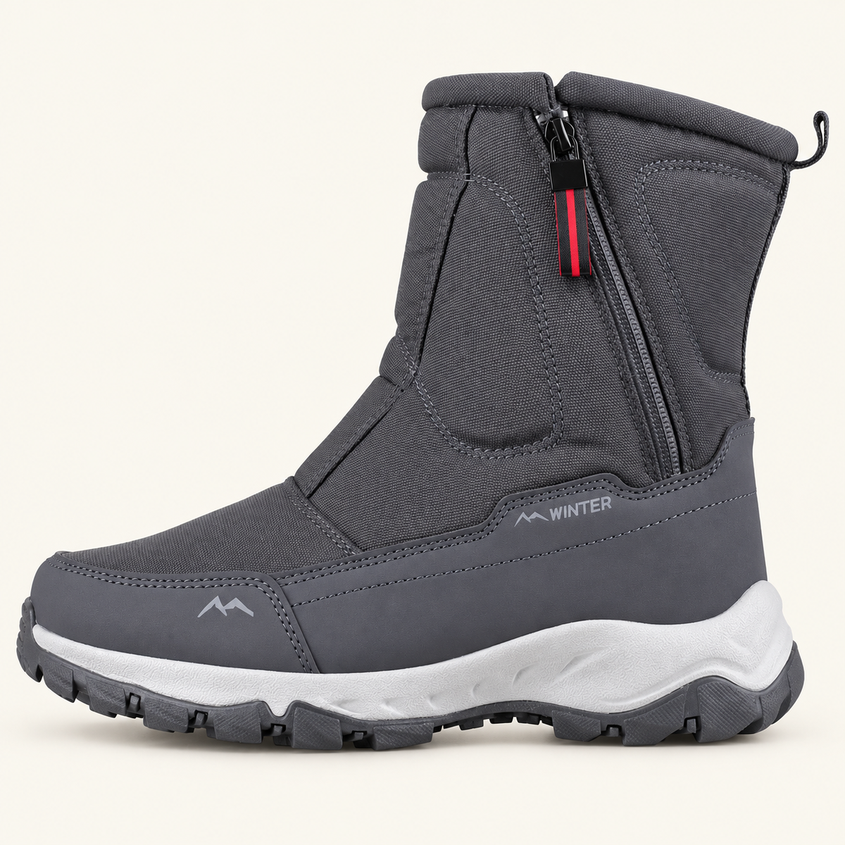 Snowdrift Insulated Winter Boots, Side Zip, view 1