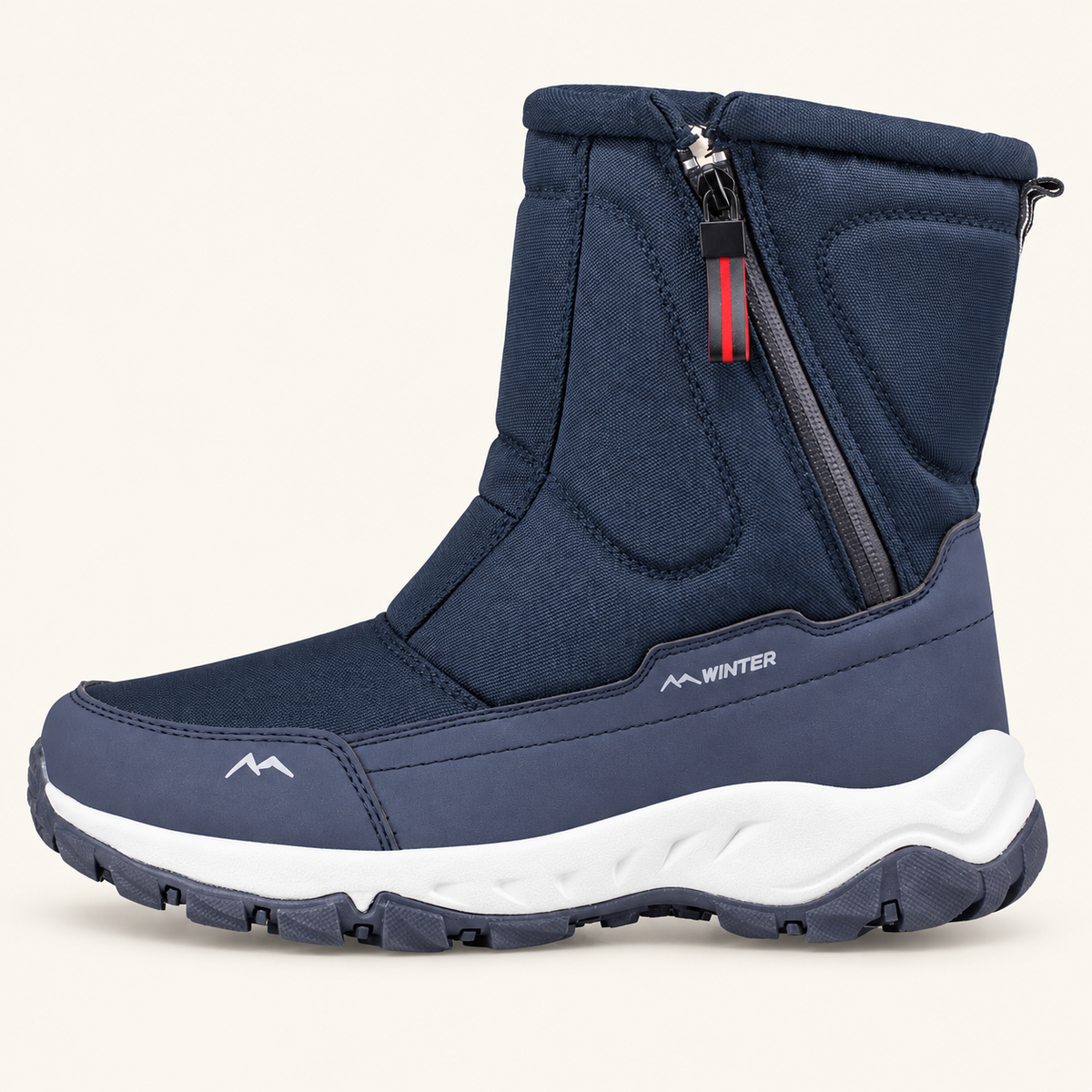 Snowdrift Insulated Winter Boots, Side Zip, view 2