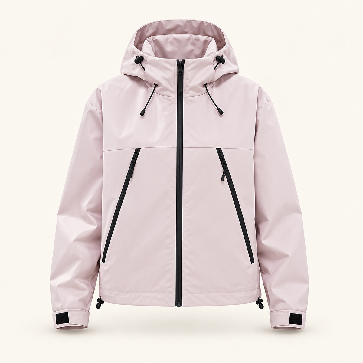 Aspen Women's Cropped Jacket, Adjustable Hem, view 2